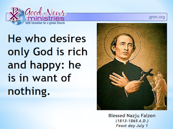 Daily Blessing Saint Quote