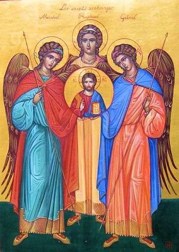 Saints Michael, Gabriel, and Raphael
